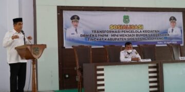 DPMDPPA Sidrap Sosialisasi Transformasi DBM Eks PNPM-Mpd Jadi Bumdesma