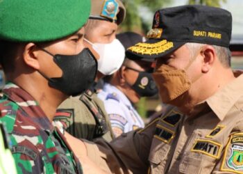 Bupati Irwan Irup Apel Pasukan Operasi Ketupat Polres Pinrang