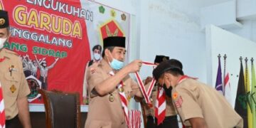 Kukuhkan 22 Anggota Pramuka Garuda, Dollah Mando Ingatkan Ini