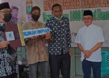 Tahun Ketiga, Anggota Apersi Sulsel Bahri Bali Sumbangkan Tujuh Unit Rumah