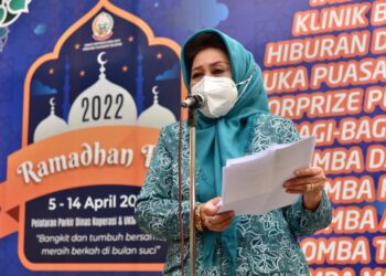 PKK Sulsel Apresiasi Bazar Produk UMKM Ramadhan Festival 2022, Catat Transaksi Hingga Rp.137 Juta 