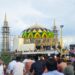 Jemaah Padati Masjid Terapung BJ Habibie Salat Idulfitri