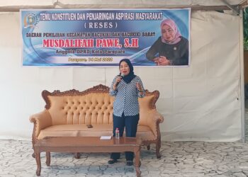 Legislator PAN Parepare Musdalifah Pawe Jaring Aspirasi Warga Bacukiki dan Bacukiki Barat