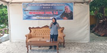 Legislator PAN Parepare Musdalifah Pawe Jaring Aspirasi Warga Bacukiki dan Bacukiki Barat