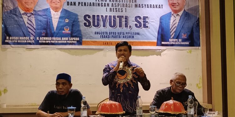 Reses Legislator NasDem Parepare SYT, Warga Curhat Soal Pasokan Air Bersih Hingga Jalanan Rusak dan Lampu Lorong