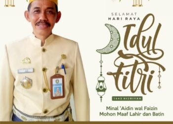 Ucapan Idul Fitri Kadis Pendidikan Kota Parepare Drs Arifuddin Idris, MP