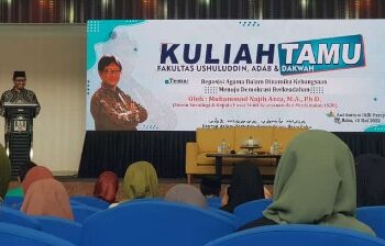 Gelar Kuliah Tamu, FUAD IAIN Parepare Hadirkan Dosen UGM