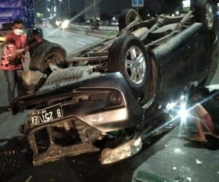 Warek III dan Kabag Kemahasiswaan IAIN Parepare Alami Kecelakaan di Jakarta