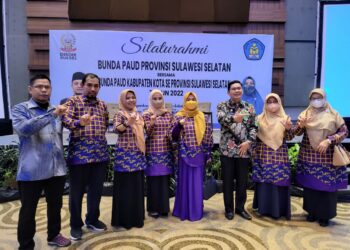 Ketua TP-PKK Parepare Erna Rasyid Taufan Silaturahmi Dengan Bunda PAUD se-Sulsel