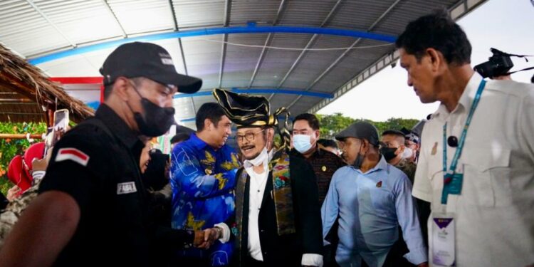 Menteri Pertanian Buka Pra Penas 2022, Sekprov Kenalkan Program Mandiri Benih