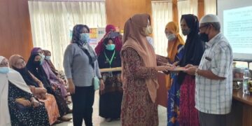 Momen HLUN, Puskesmas Pangkajene Adakan Pemeriksaan Kesehatan Lansia