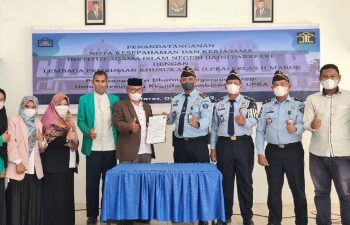 FUAD IAIN Parepare Jalin Kerjasama dengan LPKA Kelas II Maros