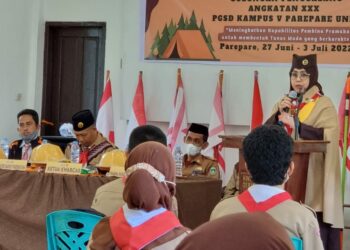Buka KMD Pramuka UNM Parepare, Erna Rasyid Taufan Disebut Keren dan Menginspirasi