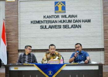 DPRD Enrekang Kunjungi Kanwil Kemenkumham, Konsultasikan Ranperda Inisiatif 2022