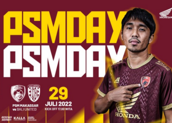 Tiket PSM Makassar vs Bali United Resmi Rilis, Hanya Dijual Online
