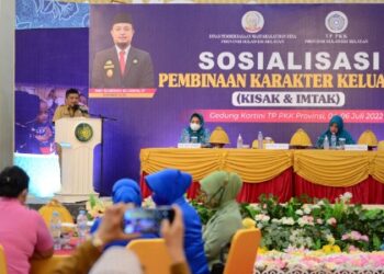 Sosialisasi Pembinaan Karakter Keluarga, Staf Ahli PKK Sulsel Harap Kader PKK Selalu Cermati Isu