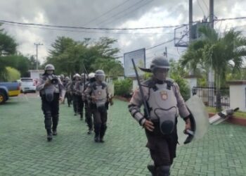 Ribuan Personel Bakal Amankan Laga Kandang Perdana PSM vs Bali United di GBH