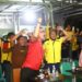 Wali Kota Parepare, HM Taufan Pawe saat nobar Rans Nusantara vs PSM Makassar di Kedai OK, Senin (15/8/2022)