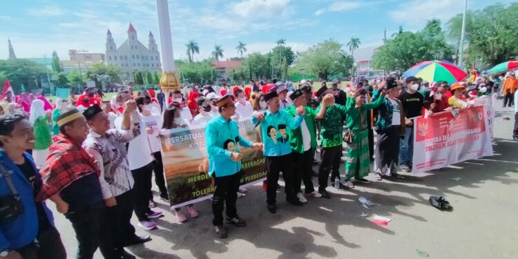 6.000 Peserta Meriahkan Karnaval Merdeka Toleransi Kemenag Parepare