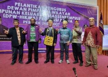 Bupati Enrekang Hadiri Pelantikan DPW HIKMA Papua