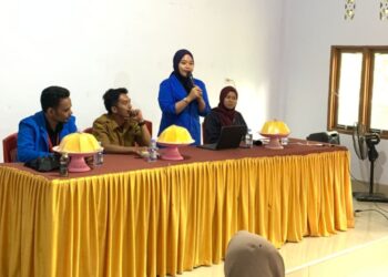 Peserta Kelompok 71 KKN MAs Sosialisasi Proker di Kecamatan Cenrana