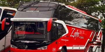 Manjakan Calon Penumpang, PO Zafa M Zain U Luncurkan Tiga Unit Bus Mercedez Benz Premiere Class