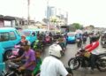 Sejumlah titik jalan di Kota Makassar diperkirakan akan mengalami kemacetan akibat demonstrasi tolak kenaikan BBM yang direncanakan hari ini, Senin (5/9/2022)