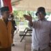Pj Gubernur Sulawesi Barat,  Akmal Malik bersama Walikota Balikpapan Rahmad Mas'ud meninjau persiapan penyambutan Peserta Festival Sandeq 2022, Senin (5/9/2022)