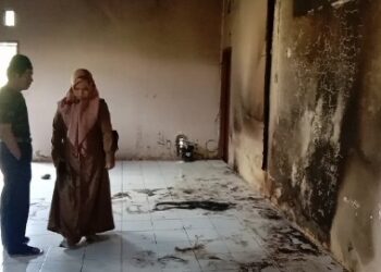 Kantor Kelurahan Bangkai di Sidrap Terbakar