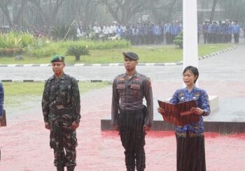 Upacara Integrasi Berlangsung di Tengah Guyuran Hujan di Sidrap, Ini yang Terjadi