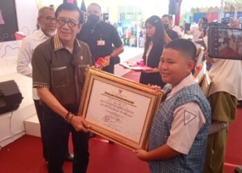 Ribuan Siswa SD se-Indonesia Hadiri DJKI Mengajar