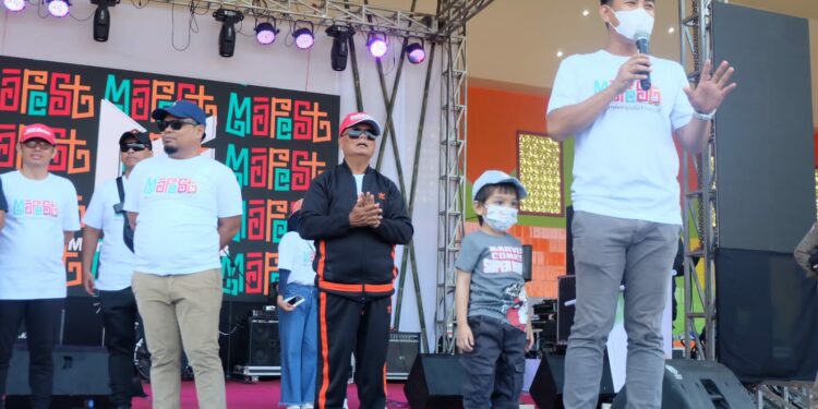 Buka Acara Massenrempulu Fest 2022, Bupati Enrekang Ajak Masyarakat Minum Kopi Gratis