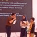 Menteri Hukum dan Hak Asasi Manusia (HAM), Yasonna H Laoly berbincang dengan siswa di SD Percontohan Makassar, Rabu (28/9/2022)