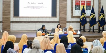 Dharma Wanita Persatuan (DWP) Kanwil Kemenkumham Sulsel mengadakan pertemuan rutin, Jumat (7/10/2022)