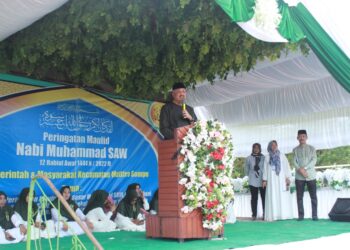 Acara Maulid Akbar se-Kecamatan Mattiro Sompe, Bupati Pinrang Sebut Pengelolaan Anggaran Daerah Makin Ketat