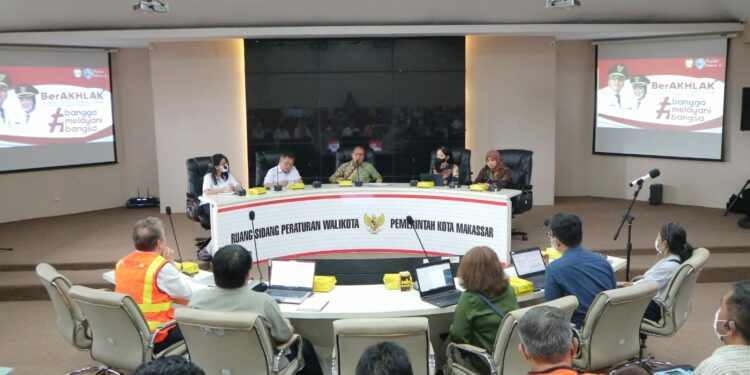 Direksi Perumda Air Minum dan Wali Kota Makassar Bahas Pengerjaan IPAL Losari dan Proyek Investasi Manajemen Sanitasi