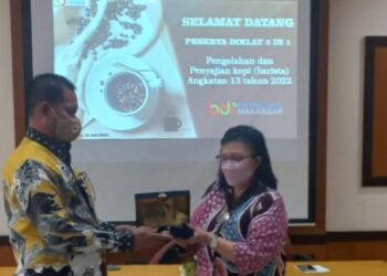 Kerjasama BDI Makassar, Pemkab Enrekang Latih 75 Peserta Olah dan Penyajian Kopi