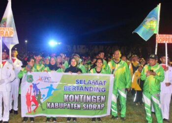 232 Atlet Sidrap Siap Bersaing di 20 Cabor Ajang Porprov ke-17 Sulsel