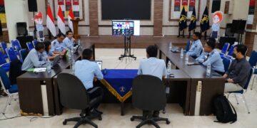 Tim Assesor Sistem Pemerintahan Berbasis Elektronik (SPBE) Kementerian Hukum dan Hak Asasi Manusia (Kemenkumham) melakukan penilaian visitasi evaluasi penyelenggaraan SPBE di Lingkungan Kantor Wilayah dan Unit Pelaksana Teknis (UPT) Sulawesi Selatan, Senin (3/10/2022)