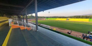 Stadion BJ. Habibie yang menjadi markas klub kebanggaan masyarakat Sulsel, PSM Makassar saat ini belum menggunakan single seat