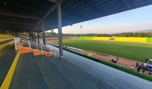 Stadion BJ. Habibie yang menjadi markas klub kebanggaan masyarakat Sulsel, PSM Makassar saat ini belum menggunakan single seat