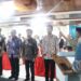 Bawaslu Kota Parepare melantik Kepala Sekretariat Panwaslu Kecamatan se-Kota Parepare, di Hotel Satria, Kota Parepare, Ahad (20/11/2022)