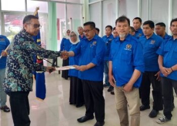 Pengurus PWI Parepare Resmi Dilantik, Wali Kota Parepare Ajak Majukan Daerah