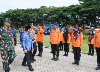 Apel Pasukan, Wabup Sidrap Tekankan Kewaspadaan Cuaca Ekstrem