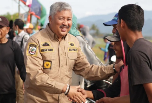 Bupati Pinrang Mappalili di Siparappe Bupati Pinrang Mappalili di Siparappe