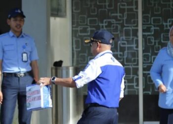 Perumda Air Minum Kota Makassar Peduli Korban Gempa Cianjur