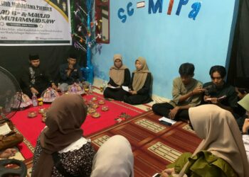 Study Club Mahasiswa Parepare (SC-Mipa) menggelar Milad ke-6 dan Maulid Nabi Muhammad SAW 12 Rabiul Awal 1444 H, di Sekretariat SC-MIPA, BTN Pondok Indah, Soreang, Ahad (6/11/2022).