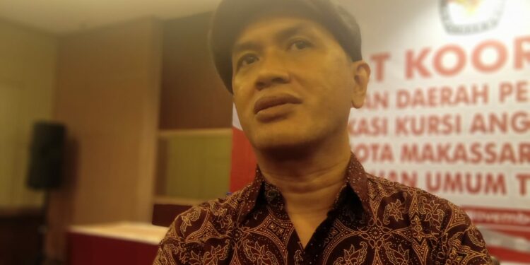 Komisioner KPU Makassar, Gunawan Mashar (Foto: Sucipto/Pijarnews.com)