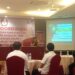 Rapat koordinasi penetapan penataan daerah pemilihan (dapil) dan alokasi kursi anggota DPRD) di Hotel Ramcy Makassar pada Rabu (30/11/2022).