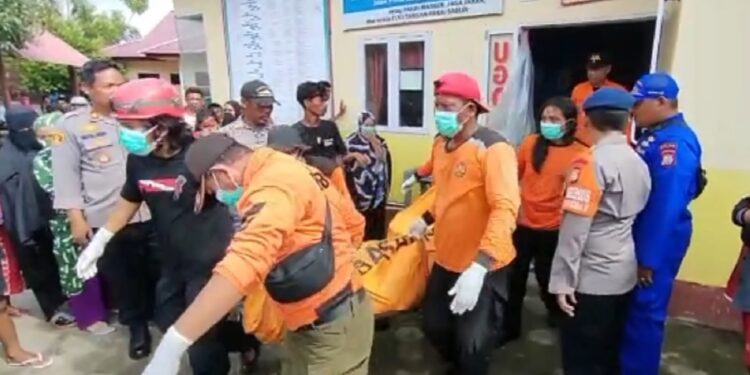 Tiga Hari Terseret Ombak, Mayat Korban Ditemukan  Sejauh 9,4 Kilometer